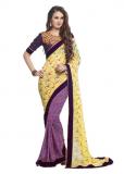 BLOCK BUSTER DEALS Georgette Sarees 74% OFF @ IndiaRush