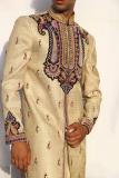 Hand Crafted Pakistani Sherwani for Groom